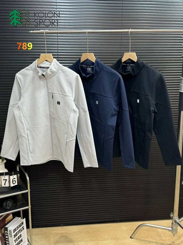Kolonsport's new fall casual outdoor stand-up collar sports jacket is a breathab