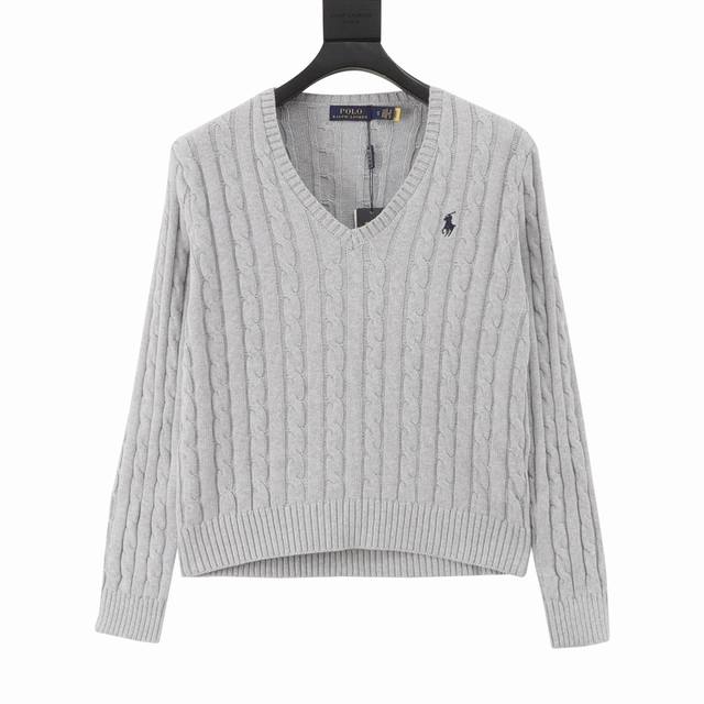Ralph Lauren 25Fw Small Label Knit Sweetheart Neck Sweater Ralph Lauren is an Am
