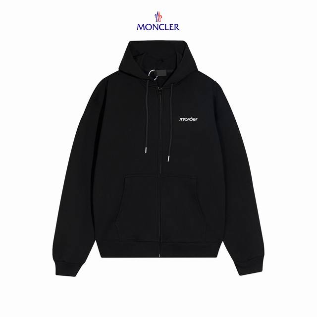 The Moncler 25Fw zip-up cardigan sweatshirt is back! This hooded sweatshirt is
