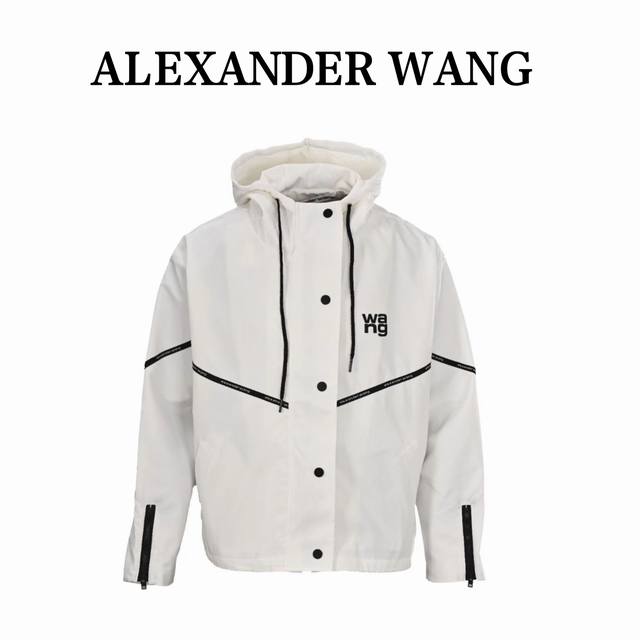 Alexander Wang Adw Contrast Color Trench Coat This double-layer composite waterp