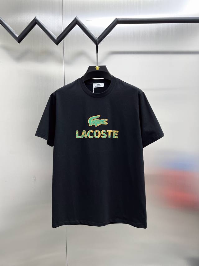 Lacoste's newest short-sleeved crewneck T-shirt, launched at the official count