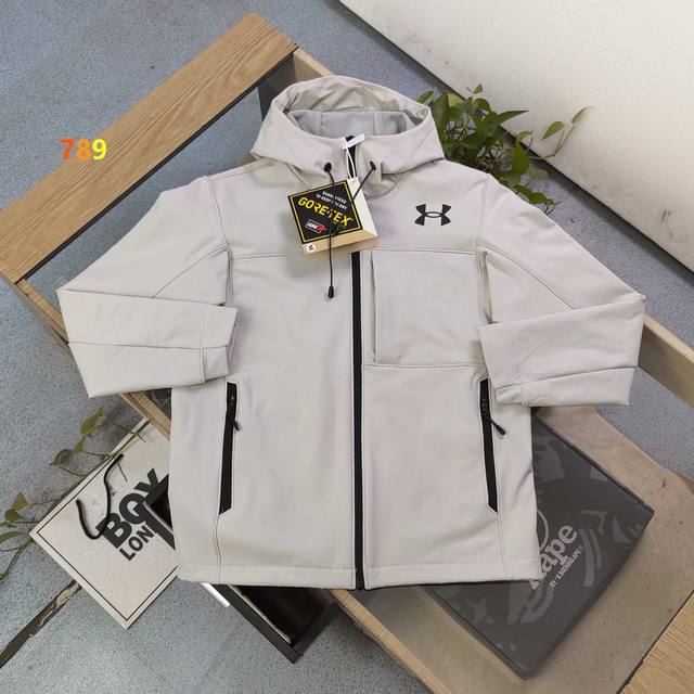 2025 New Under Armour Ua classic simple letter logo print waterproof and breatha