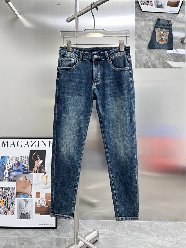 Dolce & Gabbana Dg new model first counter foreign trade order hot jeans super c