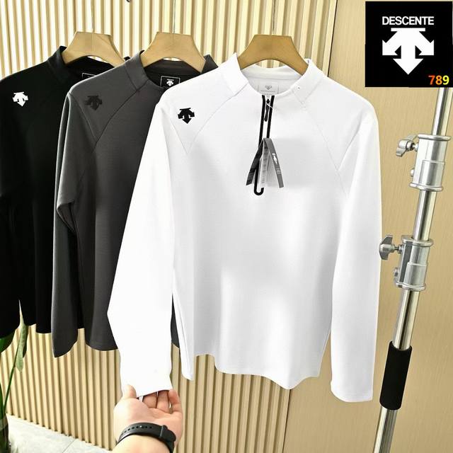 Descente Training comprehensive training sports fitness men's long-sleeved sweat