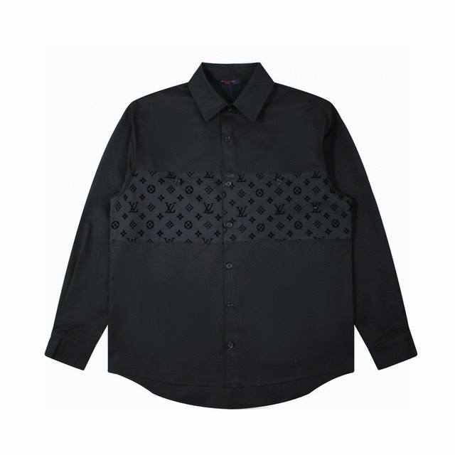 New arrival Style: G303 Louis Vuitton LV new chest flocked work shirt jacket 1