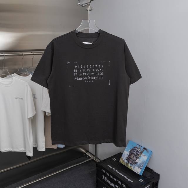 Gift box version Lw75-1 Maison Margiela worn digital print short sleeve Size Xs-