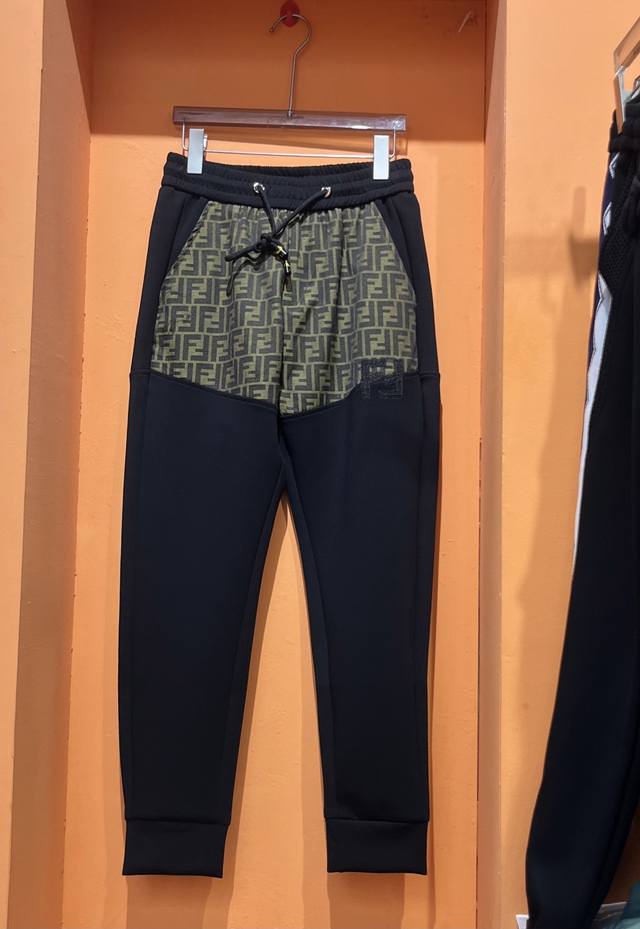 Fendi's high-end, exclusive new casual trousers! Custom-made fabrics are breatha