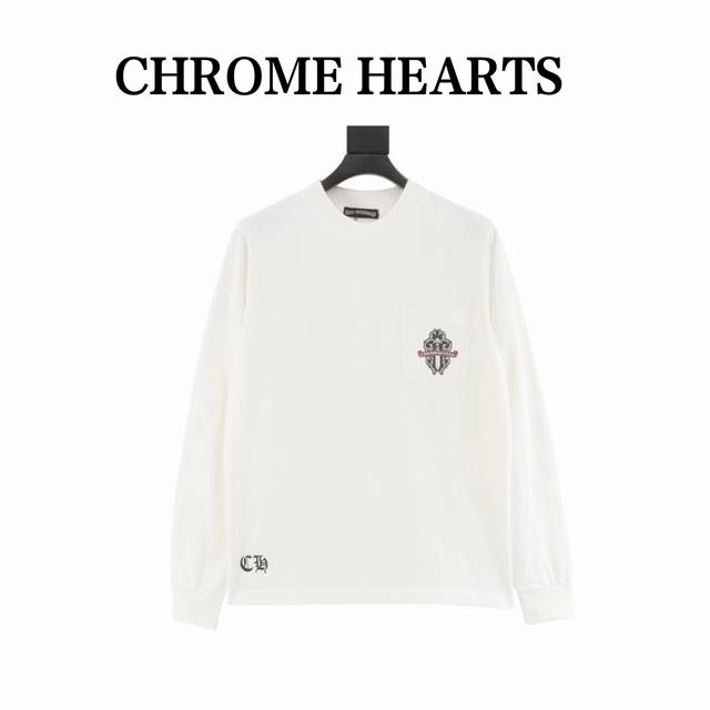 Chrome Hearts Green Big Sword Print Long Sleeve The best autumn and winter top t