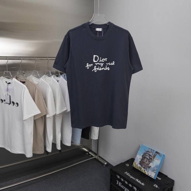 Gift box DDD, style Y21-1, sizes Xs-SML, unisex. Dior washed and distressed emb