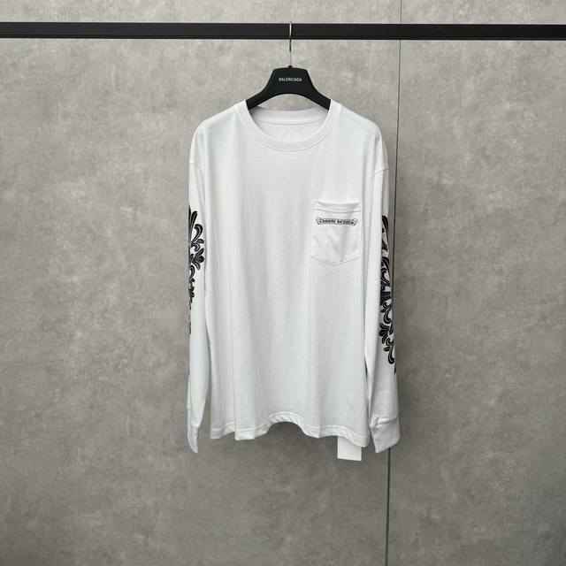 Ch Chrome Hearts Aspen graffiti limited edition long sleeve Size SML Fabric is m