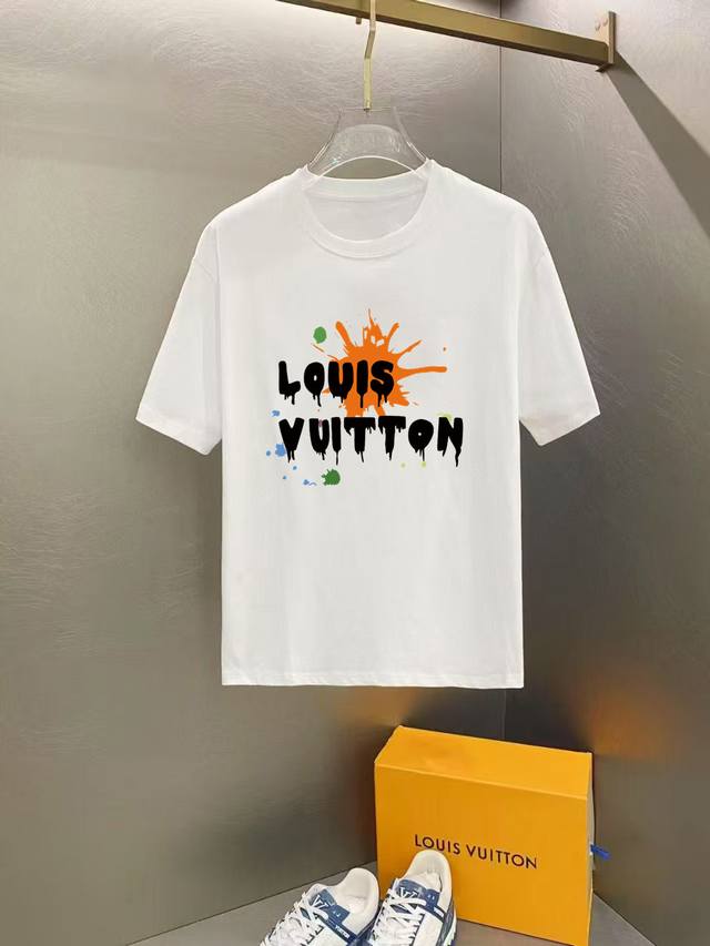 Louis Vuitton's 2025 Early Spring new arrival, the latest short-sleeved crewneck