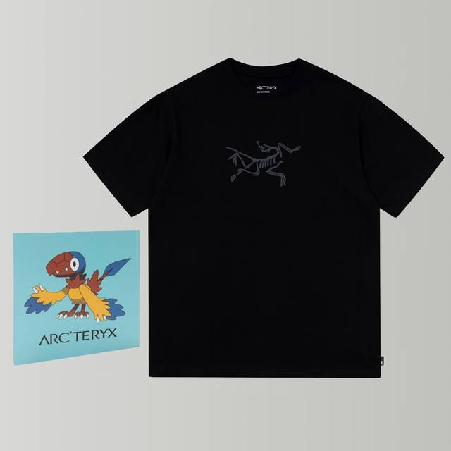 Style number A116-2 Size Xs-SML Black and white unisex Arcteryx classic logo sh