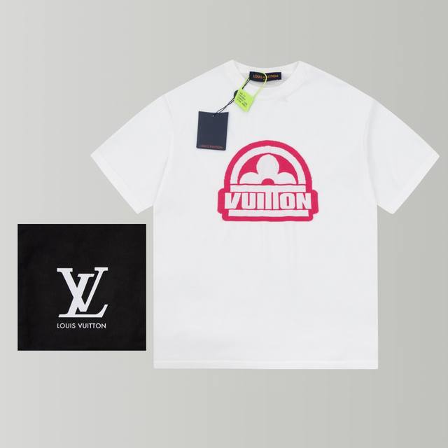 Style number Z03 Sizes Xs-SML Unisex LV 24Ss Pink Four-Leaf Clover Logo Jacquar