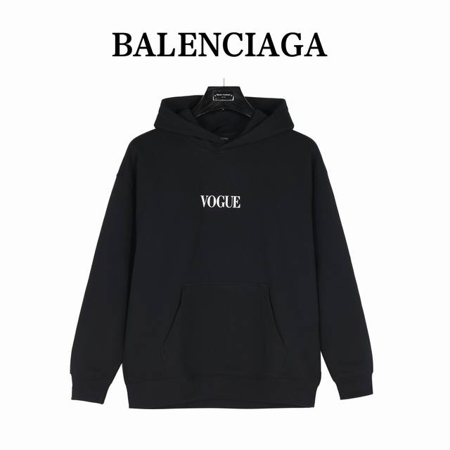 Balenciaga X Vogue Collaborative Lighthouse Back Digital Print Hoodie Fabric: Cu