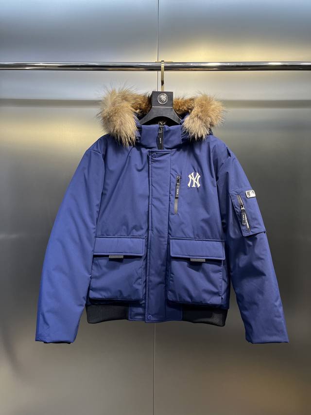 Mlb Third Generation Mlb: 2025 Men's and Women's Fall/Winter Goose Down Parker w
