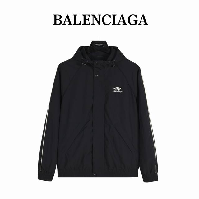 Balaciaga 3M Logo Hooded Jacket DDD. This jacket is a rare find in trade channel