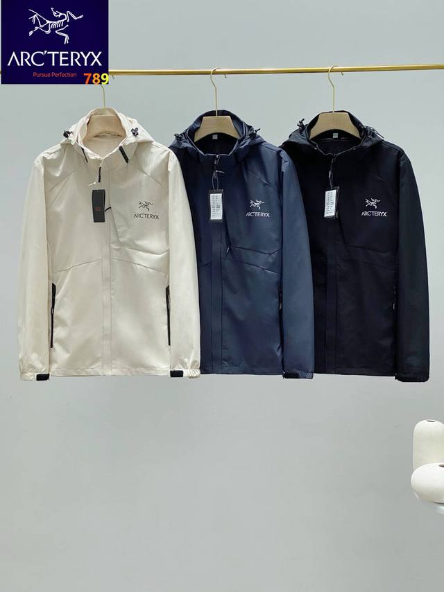 Arc'teryx Arc'teryx Men's Spring Outdoor Windproof and Waterproof Casual Jacket.