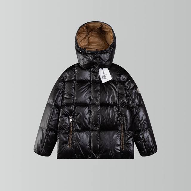 Premium Moncler 23Fw Checkered Down Jacket DDD. Sharp colors and tailoring creat