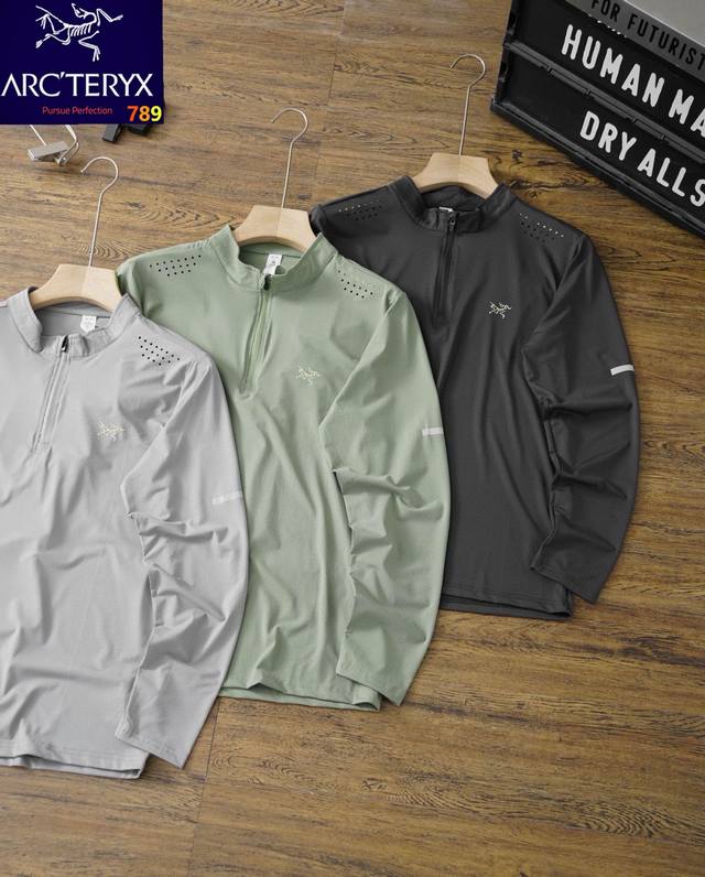 Arc'teryx outdoor-grade quick-drying clothing, breathable, high-stretch stand-u