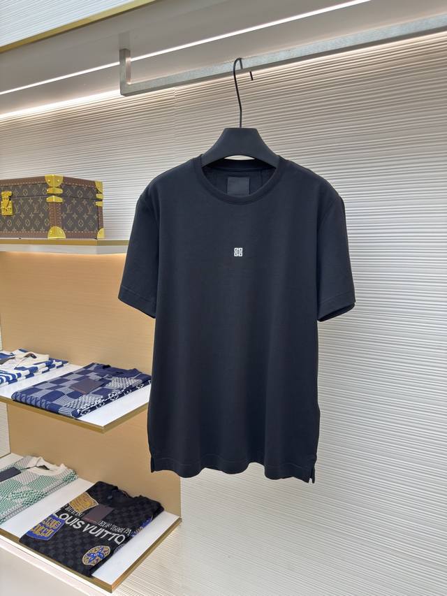 Givenchy Letter Logo Round Neck Short Sleeve T-shirt Authentic: Purchased and de