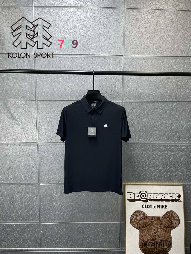 Kelon 25Ss new summer lapel chest logo short-sleeved T-shirt, summer Polo shirt