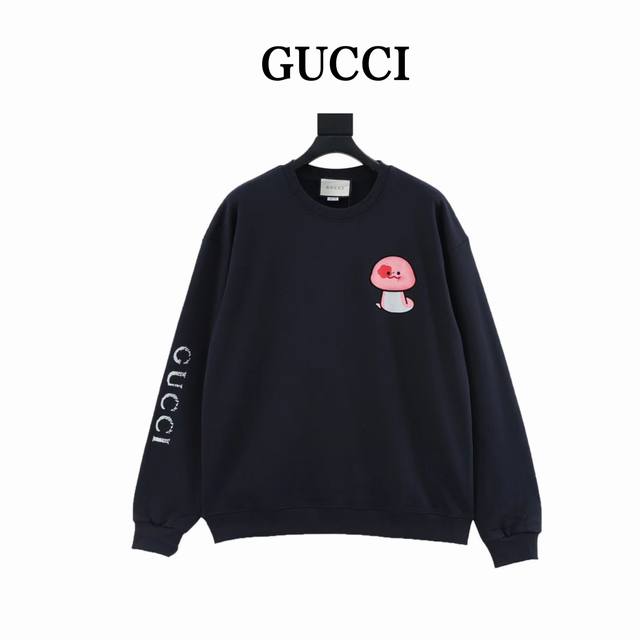 Gucci Gucci Year of the Snake Limited Edition Blue Sweatshirt with Fun Cartoon S