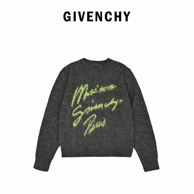 Givenchy 24Fw Signature Mohair Crew Neck Sweater DDD. Originally purchased for 1