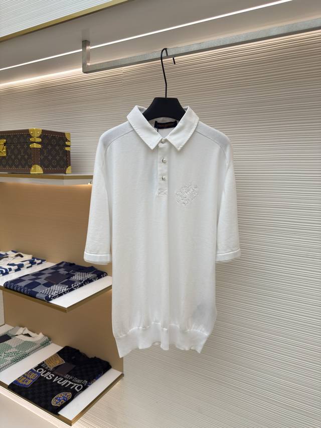 Louis Vuitton Wool Polo Shirt Authentic: Purchased and developed at 9650 Item No