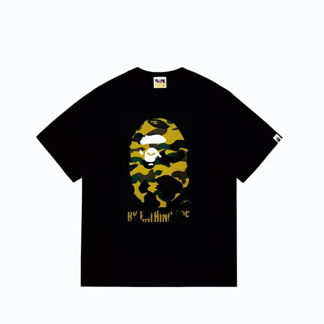 Sc260# Top version Bape classic Great Ape print camouflage short-sleeved T-shirt
