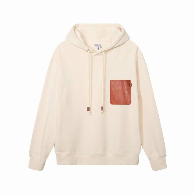 005, a high-end custom, top-quality version of Loewe's new leather hoodie with a