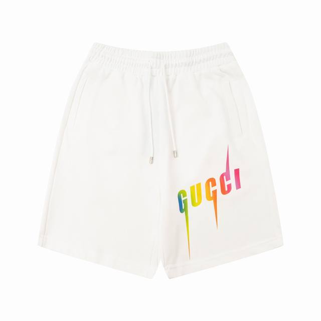 Gu New summer style custom terry fabric digital printing lightning letter logo u