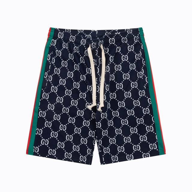 Gu New summer style customized red and green ribbon splicing full letter jacquar