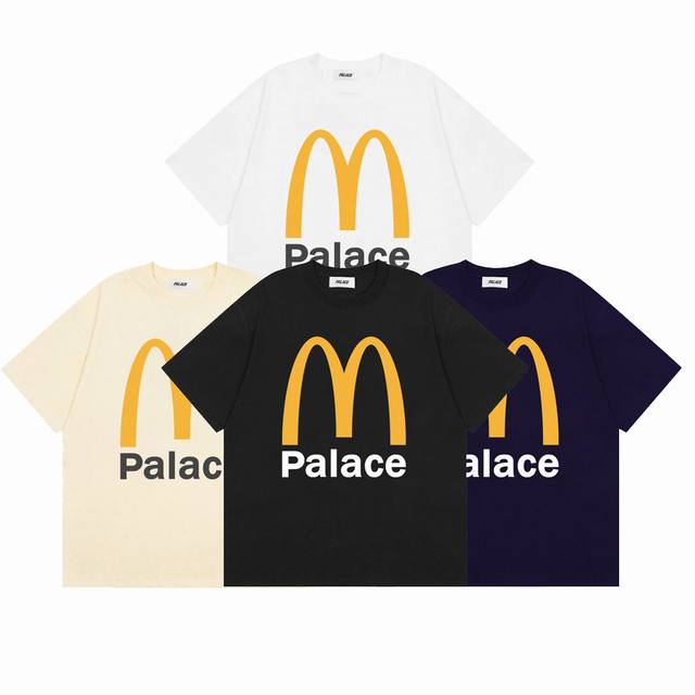 Palace X McDonald's Fw25 series McDormand M large logo print round neck short sl