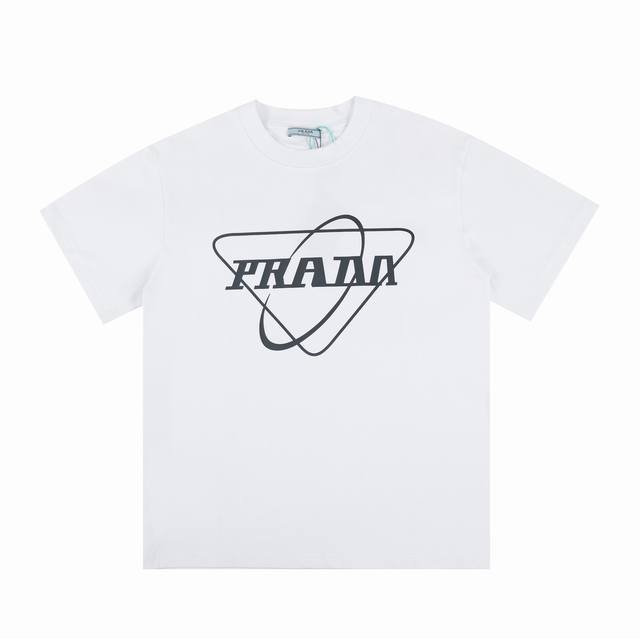 Top version, different from currency Prada's new geometric pattern logo Fabric: