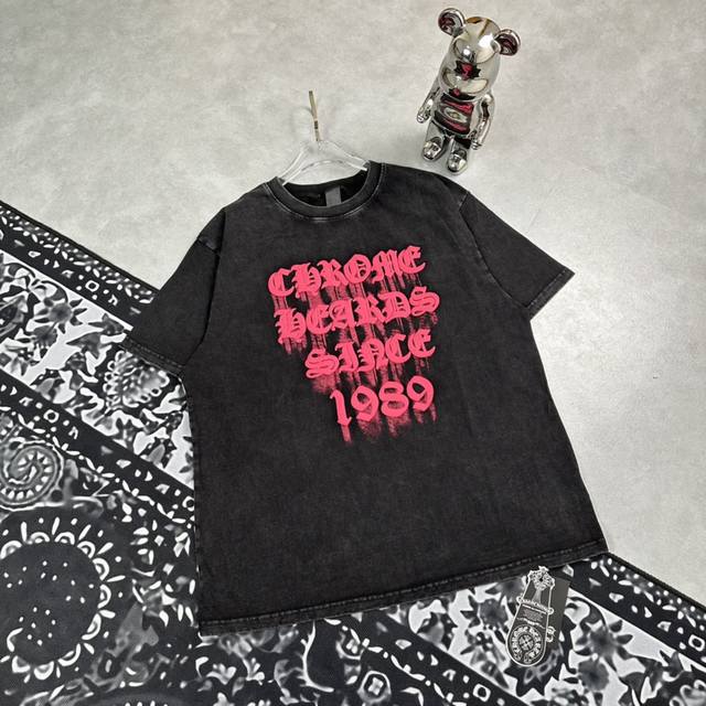 Style: G02 --- Top-of-the-line Chrome Hearts heavy-washed, distressed Sanskrit