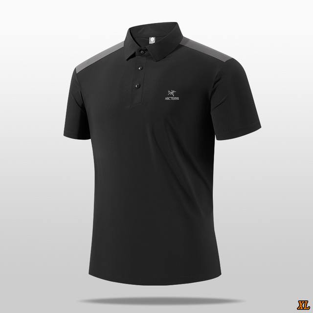 Arc'Teryx exclusive real shot of the new summer high-quality ice silk Polo shirt