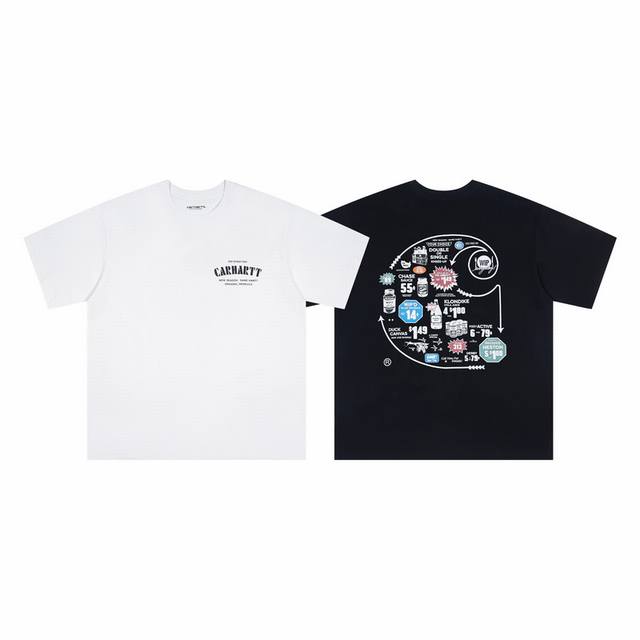 4036# Carhartt Wip Carhartt 25Ss official website large logo print unisex Color: