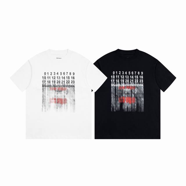 2016# High-end Maison Margiela co-branded New Vogue short-sleeved T-shirt Crafts