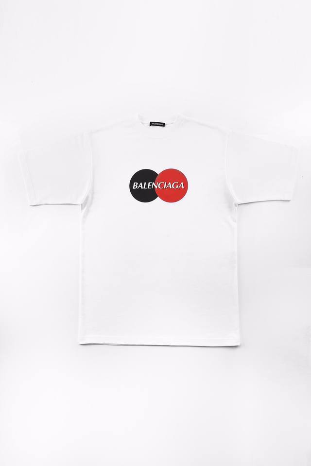 Balenc#Aga Paris Mastercard T-shirt DDD. Top-notch printing technology, original