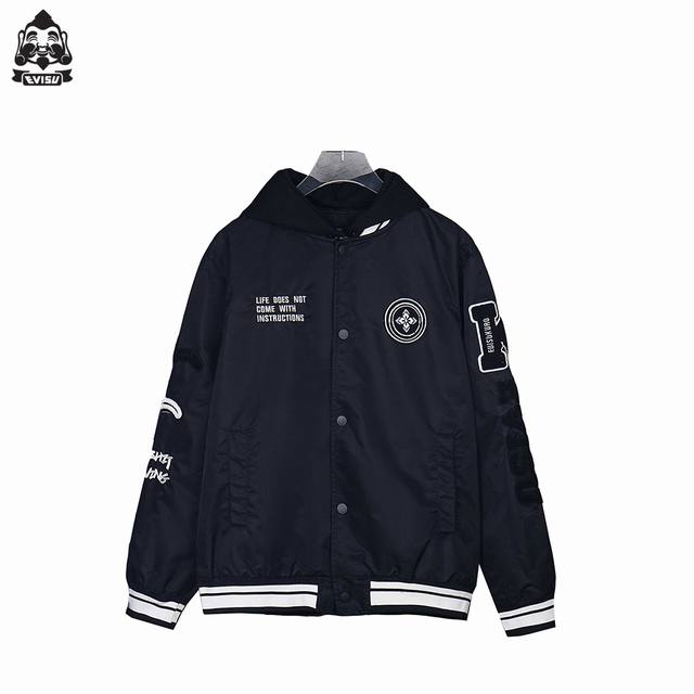 Evisu Fukujin 25Fw Seagull logo baseball jacket The highest version of Evisu Fuk
