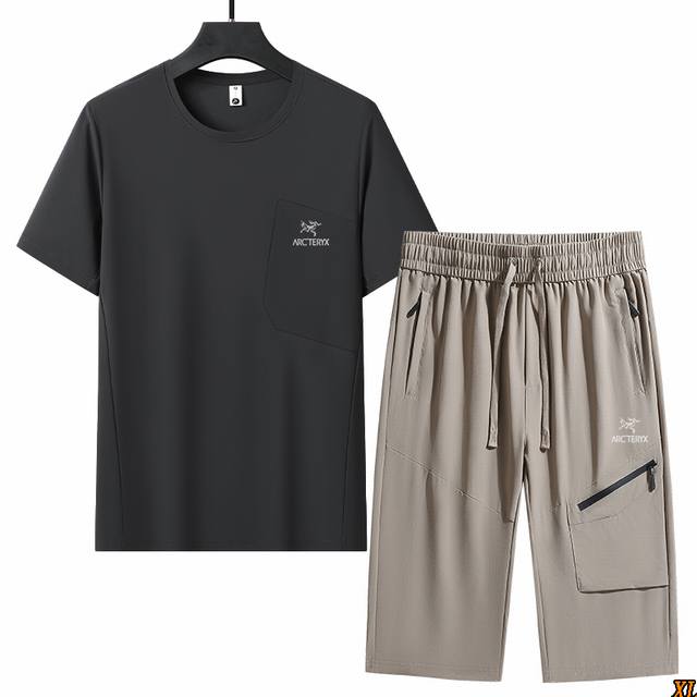 Arc'Teryx exclusive real shot of the new summer high-quality ice silk short-slee