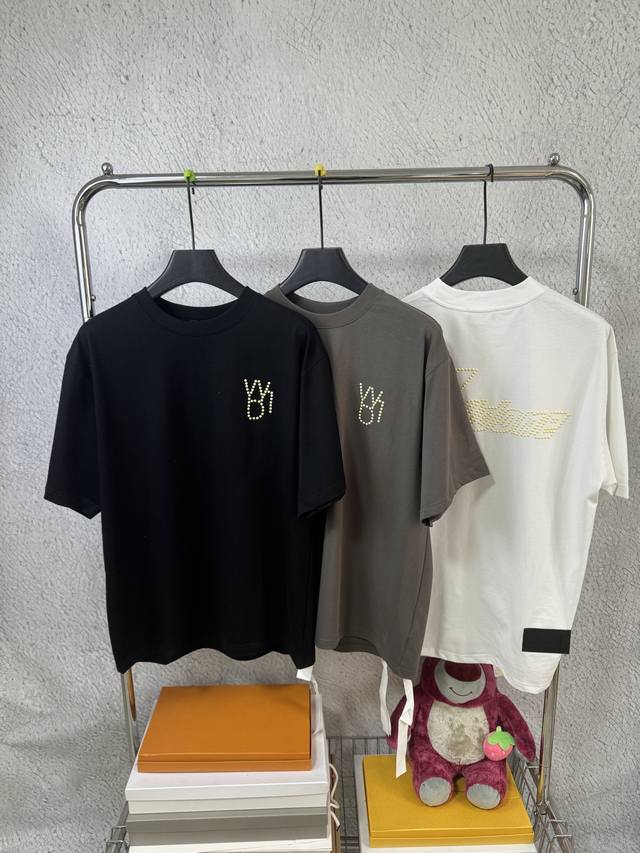 3024# We11Done Korean trendy brand Welldone loose large size short-sleeved T-shi