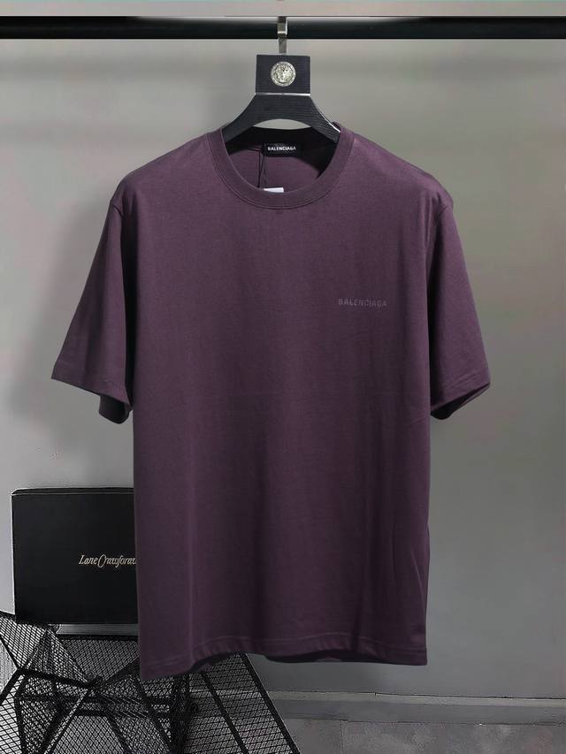 Balenc#Aga Paris' new front and back monogrammed T-shirt (DDD). Made with premiu