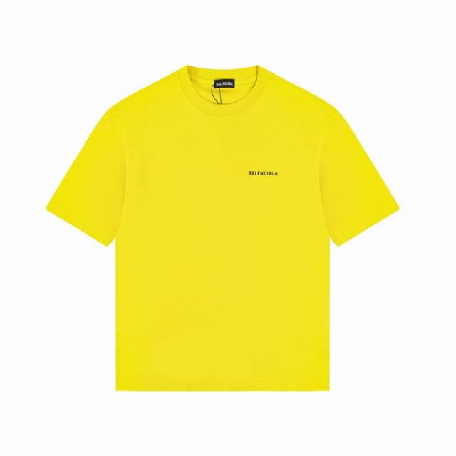 Balenc#Aga Paris' new front and back lettering T-shirt (DDD). Made with premium
