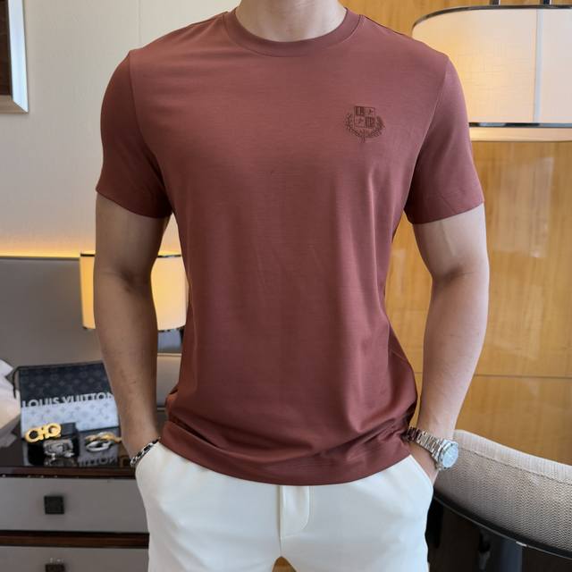 Lp Loyou 2025Ss Spring and Summer New Year's Short-sleeved T-shirt Official webs