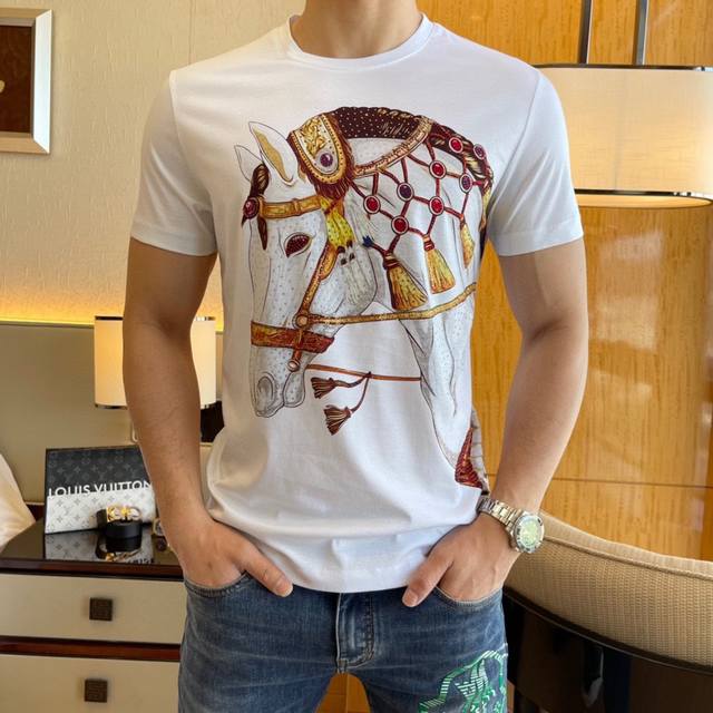 H Ma Shi - The latest spring/summer 2025 collection of stylish printed short-sle