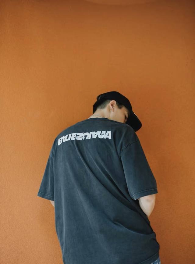 Style number: G74 - Top-of-the-line version! Balenciaga reverse logo embroidere