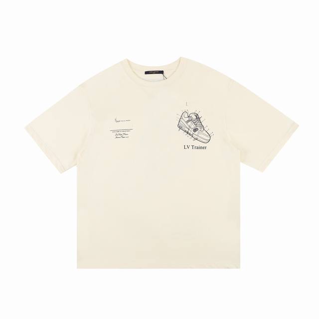 Louis Vuitton Trainers Workshop Student Uniform Short-Sleeved T-Shirt Made of 28
