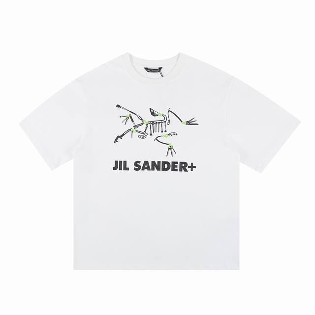 Arcteryx X Jilsander 3D Print Short Sleeve is made from 280g pure cotton double