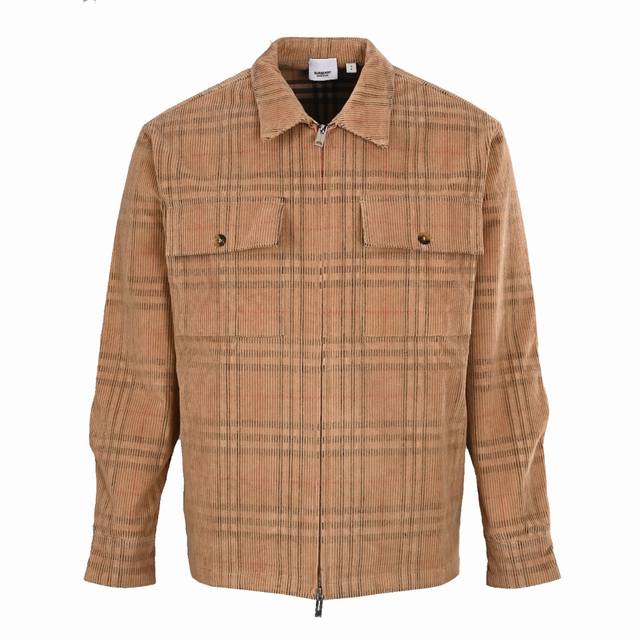 Burberry Bbr corduroy plaid jacket The original version was purchased at the 920